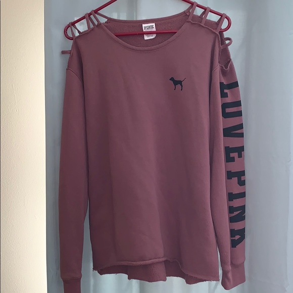 PINK Victoria's Secret Sweaters - PINK M SWEATSHIRT NWOT OBO NEVER WORN!!!